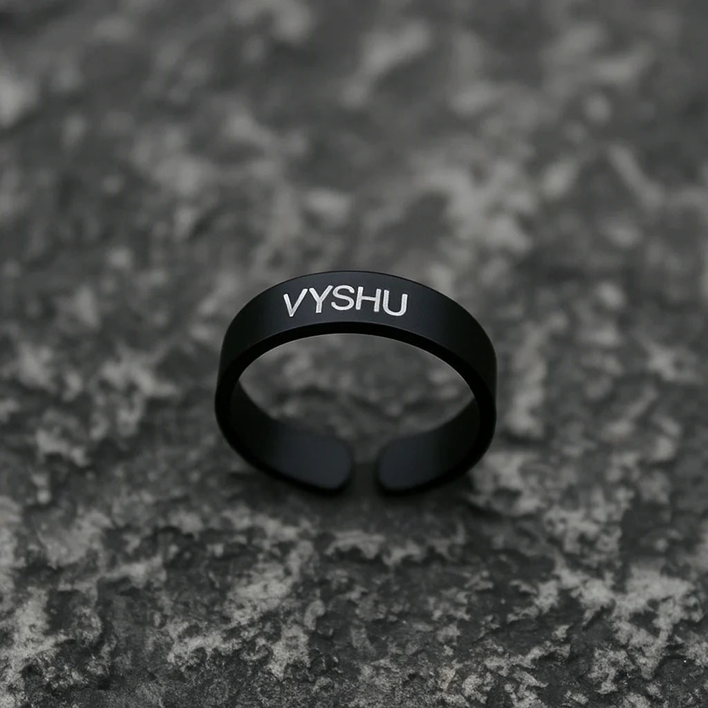 Personalized Name Engraved Ring ✨ Custom Made for You
