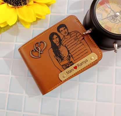 Customize photo & name wallet