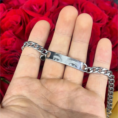 Custom Eye Bracelet – Personalized Photo Jewelry