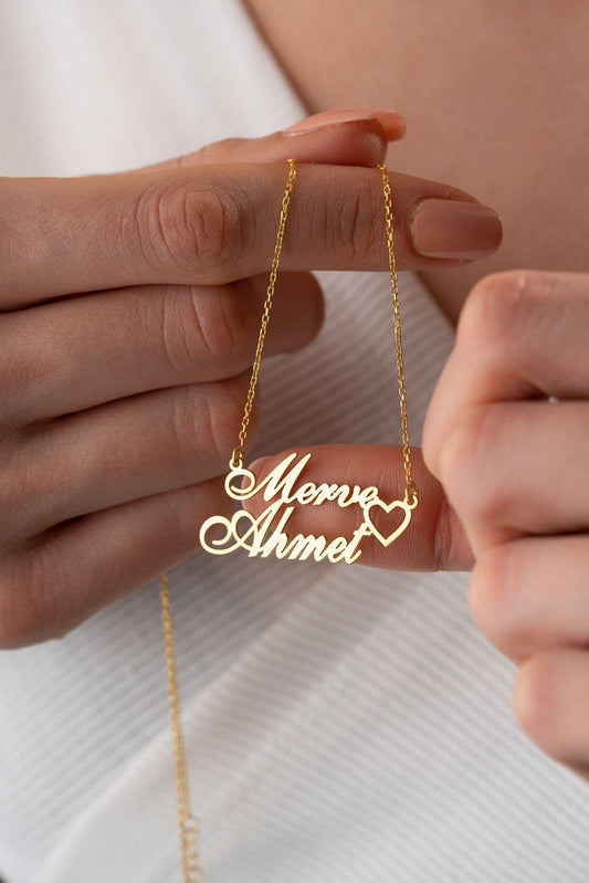 Cutomize Couple name Pendant