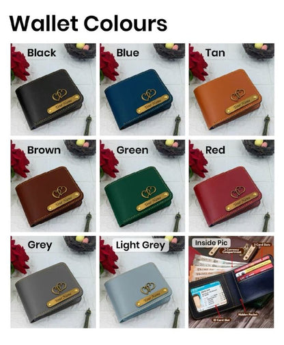 Engraved Name Wallet | Premium Customized Wallet