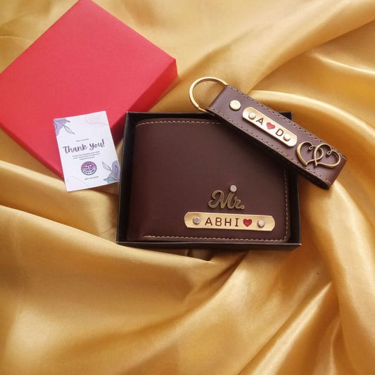 Customize walet & Keychain combo