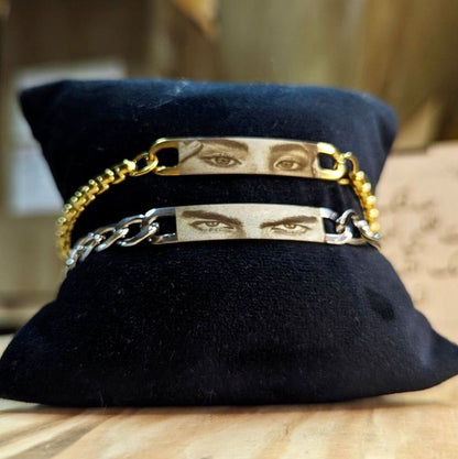 Custom Eye Bracelet – Personalized Photo Jewelry