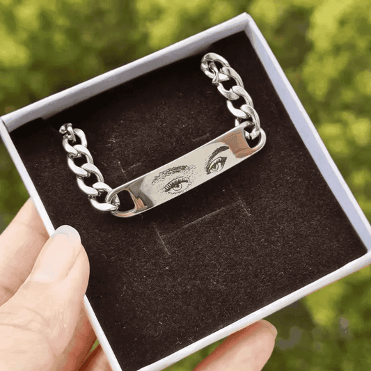 Custom Eye Bracelet – Personalized Photo Jewelry