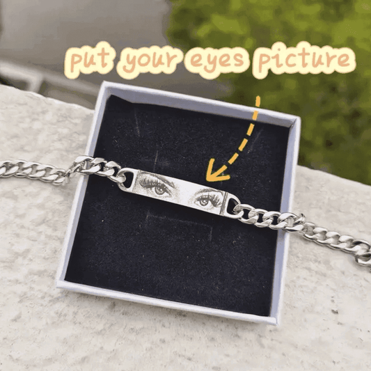 Custom Eye Bracelet – Personalized Photo Jewelry